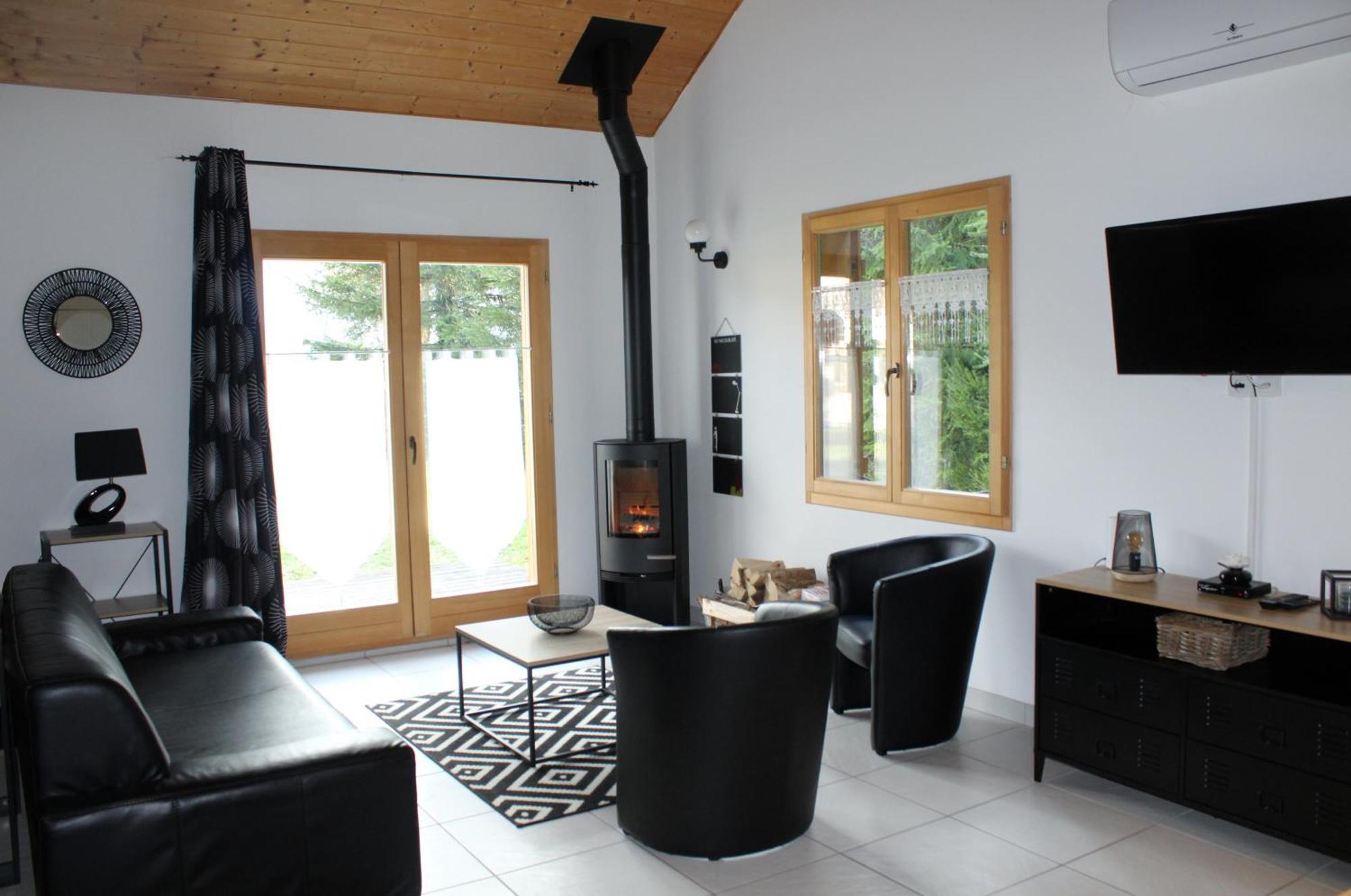 Chalet De Charme Le Contemporain Ney Ngoại thất bức ảnh