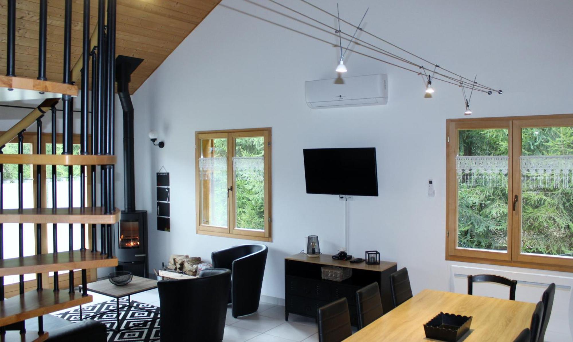 Chalet De Charme Le Contemporain Ney Ngoại thất bức ảnh
