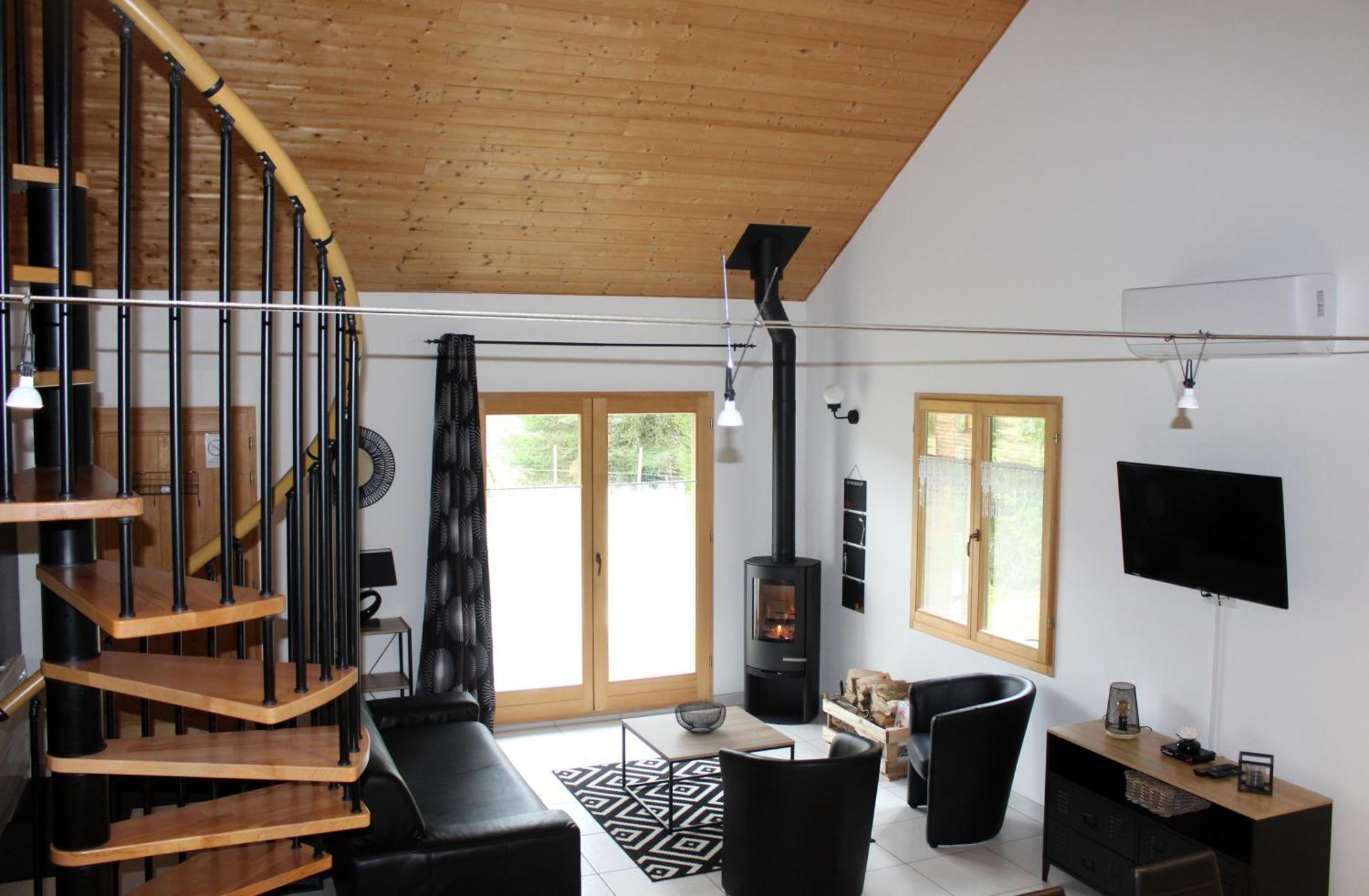 Chalet De Charme Le Contemporain Ney Ngoại thất bức ảnh