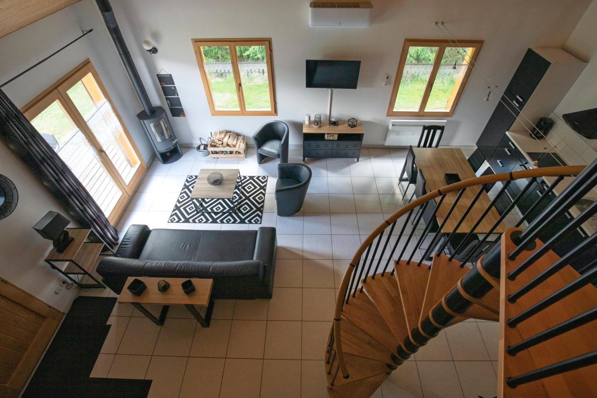 Chalet De Charme Le Contemporain Ney Ngoại thất bức ảnh